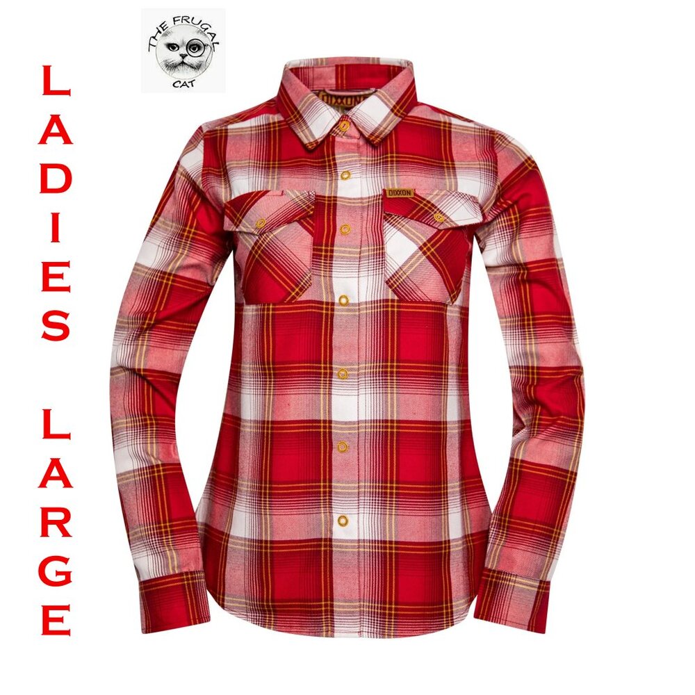 DIXXON FLANNEL - NOEL Flannel Shirt - Women's Large